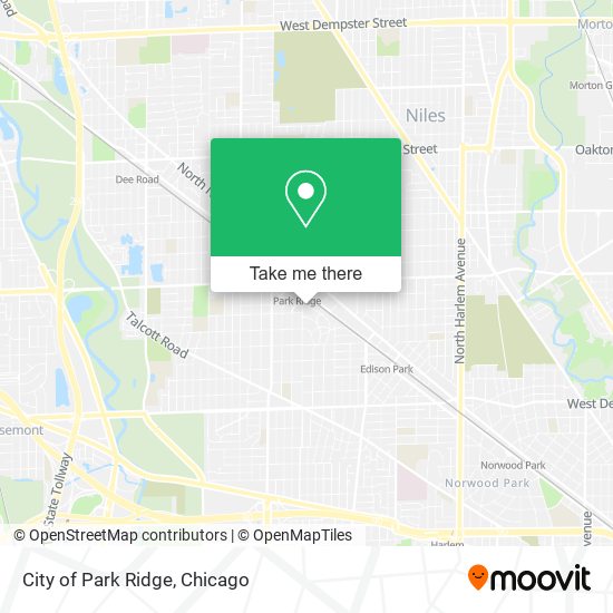 Mapa de City of Park Ridge