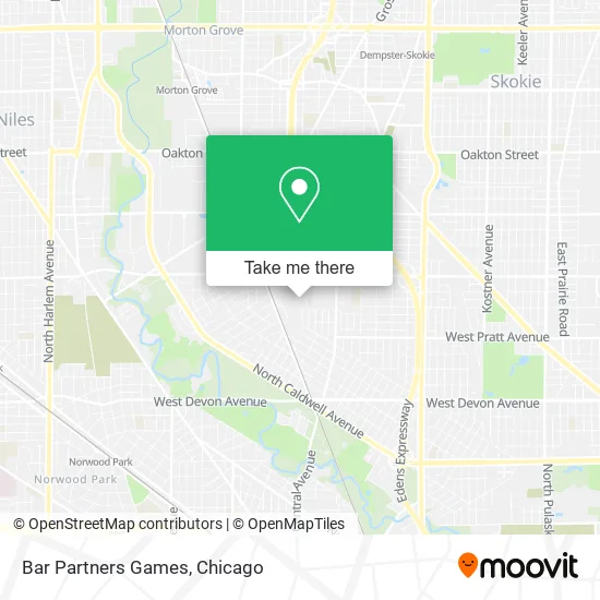 Mapa de Bar Partners Games