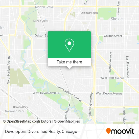 Mapa de Developers Diversified Realty