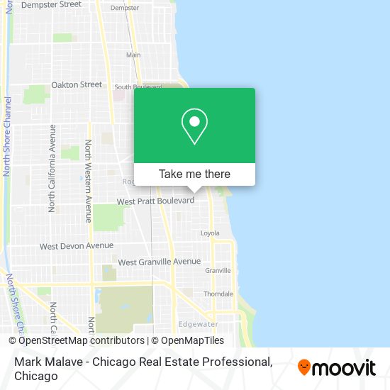 Mark Malave - Chicago Real Estate Professional map