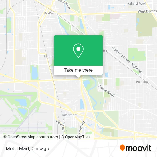 Mobil Mart map