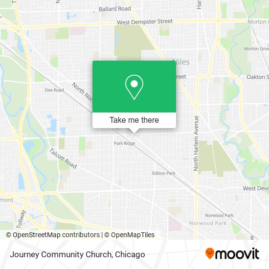 Journey Community Church map