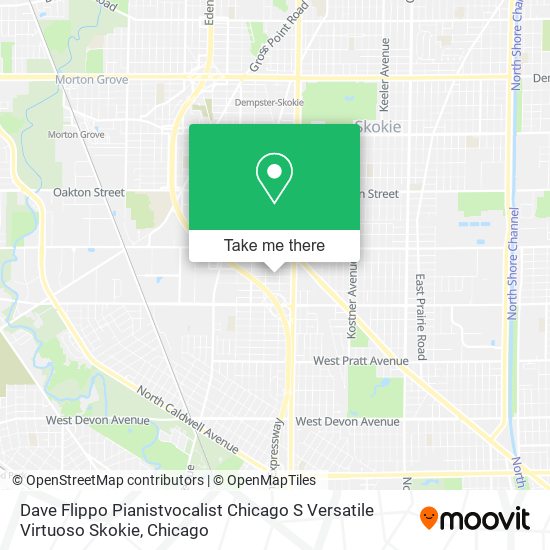 Mapa de Dave Flippo Pianistvocalist Chicago S Versatile Virtuoso Skokie