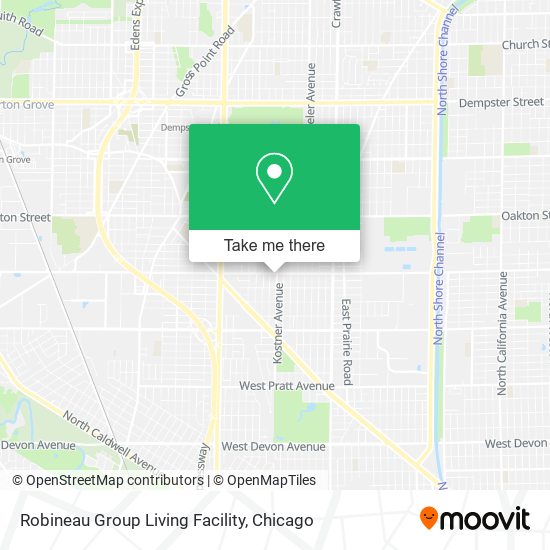 Robineau Group Living Facility map