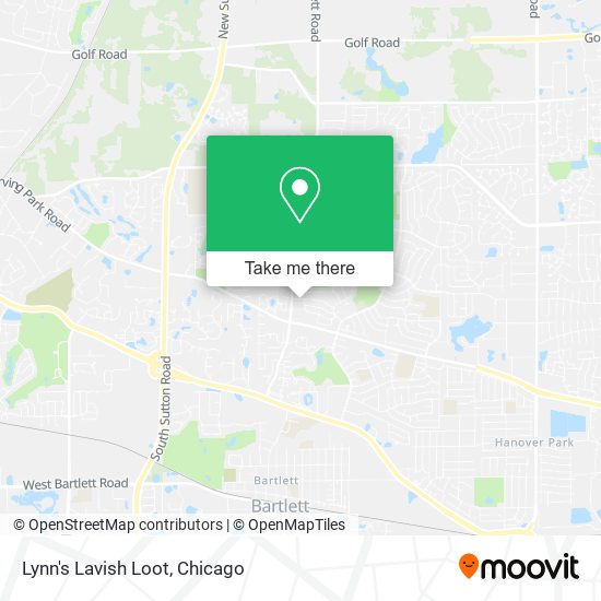 Lynn's Lavish Loot map