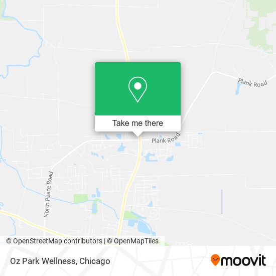 Mapa de Oz Park Wellness