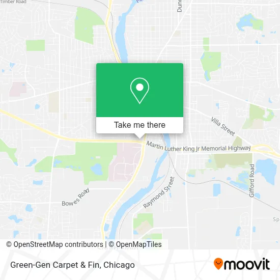 Green-Gen Carpet & Fin map