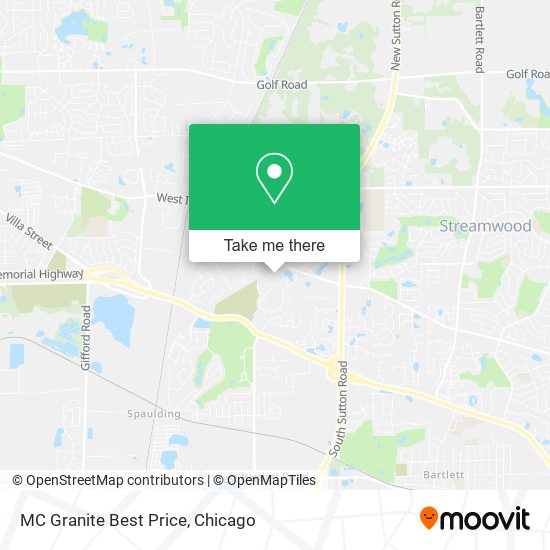 Mapa de MC Granite Best Price