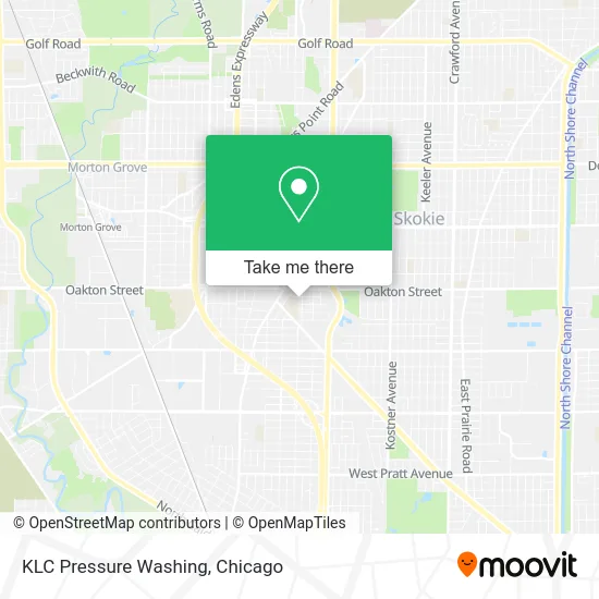 KLC Pressure Washing map