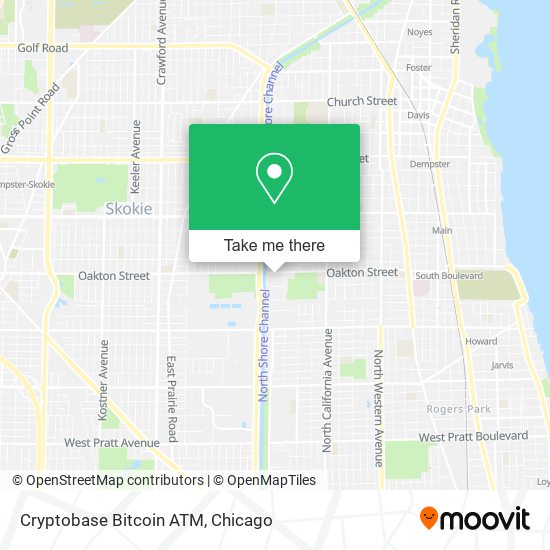 Mapa de Cryptobase Bitcoin ATM