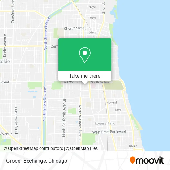 Grocer Exchange map