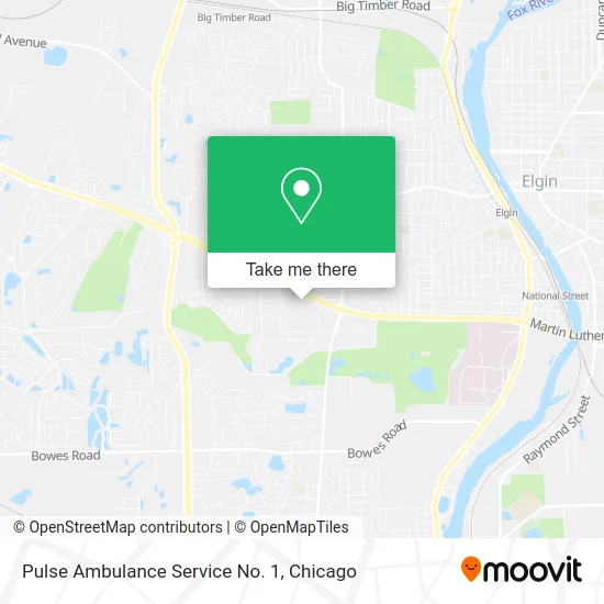Pulse Ambulance Service No. 1 map
