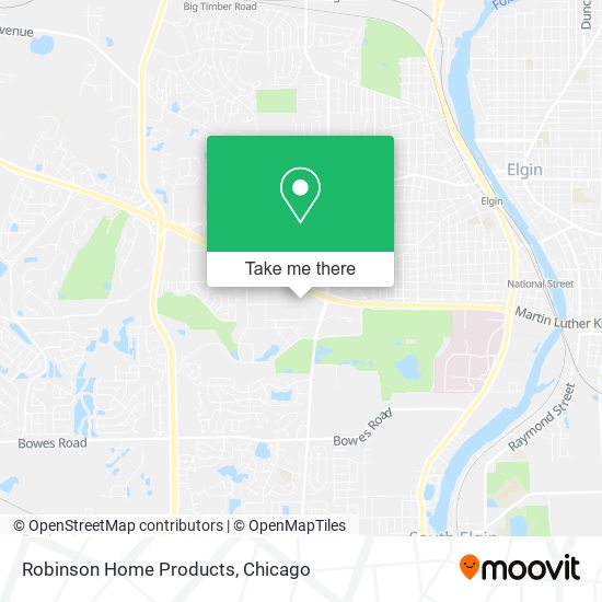 Robinson Home Products map