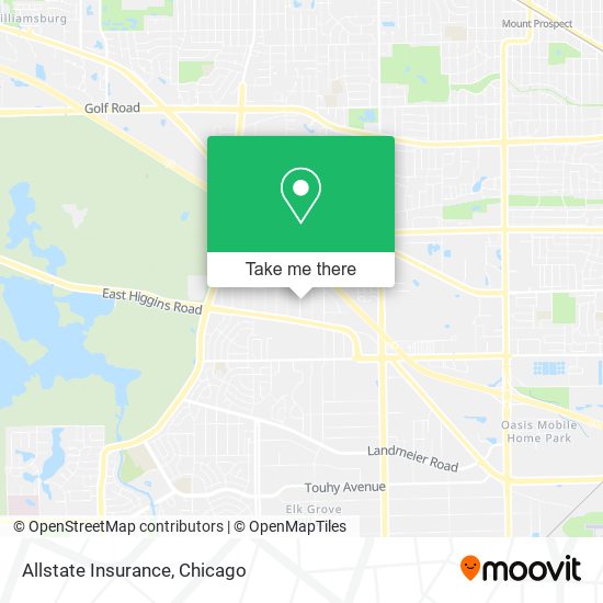 Allstate Insurance map