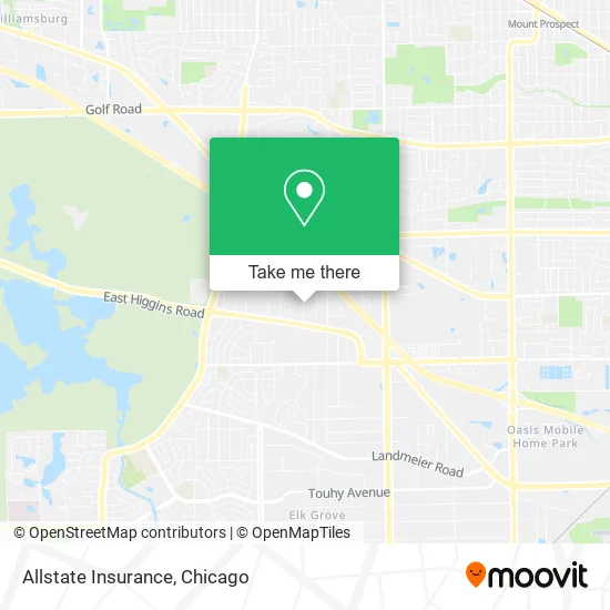 Allstate Insurance map