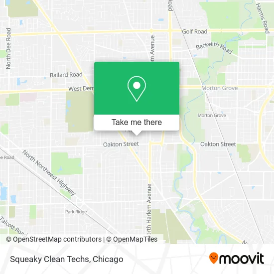 Squeaky Clean Techs map