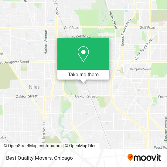 Best Quality Movers map