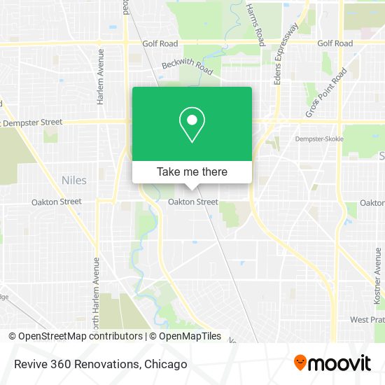 Mapa de Revive 360 Renovations
