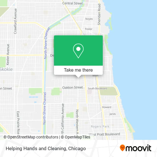 Helping Hands and Cleaning map