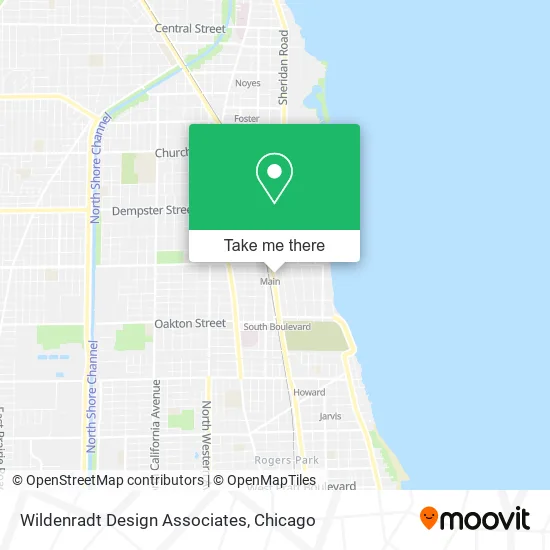 Mapa de Wildenradt Design Associates