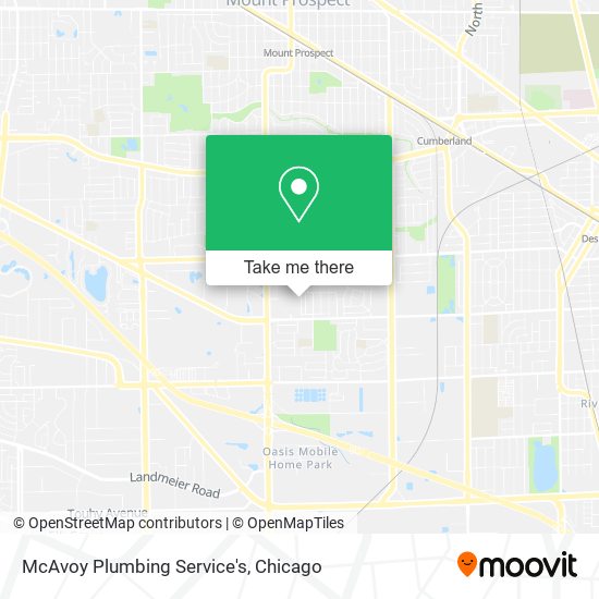 McAvoy Plumbing Service's map