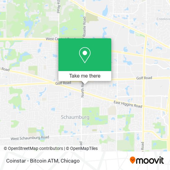 Coinstar - Bitcoin ATM map