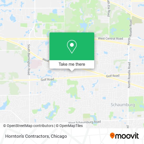 Mapa de Hornton's Contractors