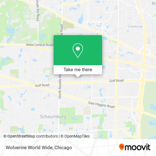 Wolverine World Wide map