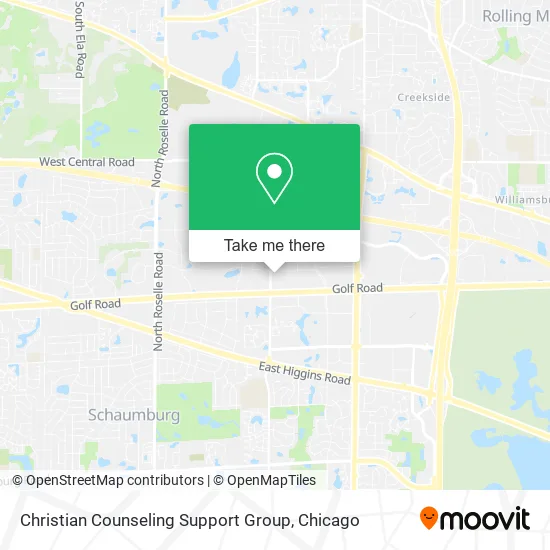 Christian Counseling Support Group map