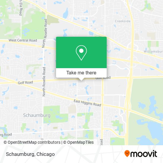 Schaumburg map