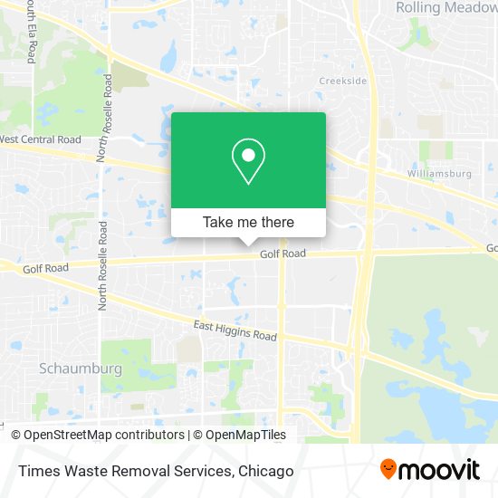 Times Waste Removal Services map