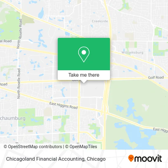 Chicagoland Financial Accounting map