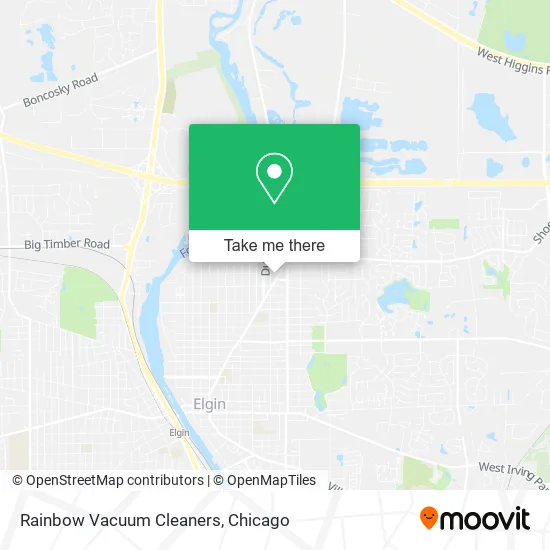 Rainbow Vacuum Cleaners map