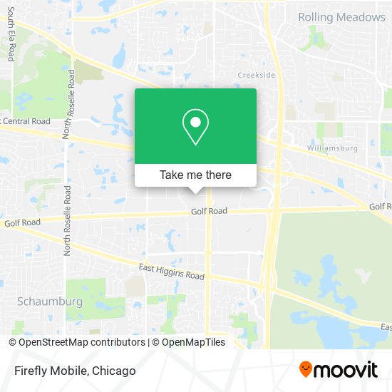 Firefly Mobile map