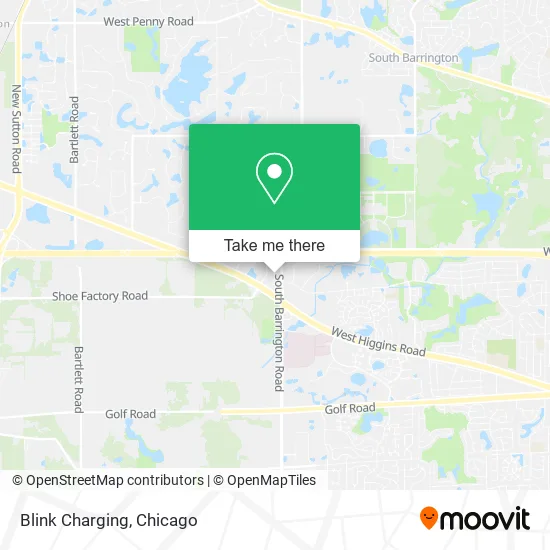 Blink Charging map
