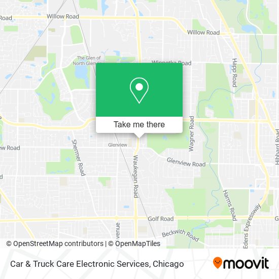 Car & Truck Care Electronic Services map