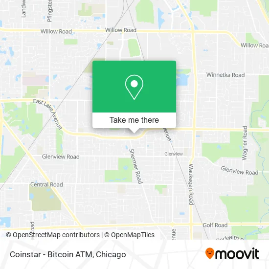 Coinstar - Bitcoin ATM map
