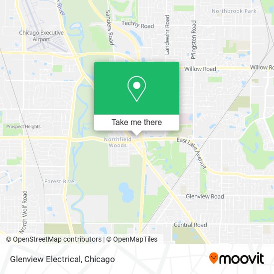 Glenview Electrical map