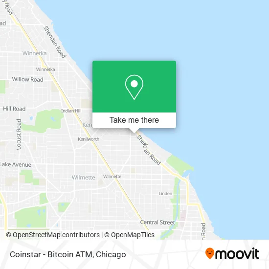 Coinstar - Bitcoin ATM map