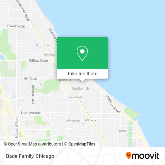 Bade Family map