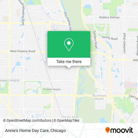 Annie's Home Day Care map