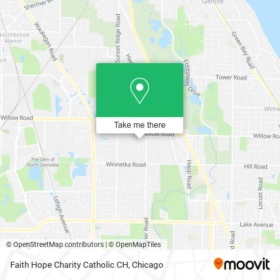 Faith Hope Charity Catholic CH map