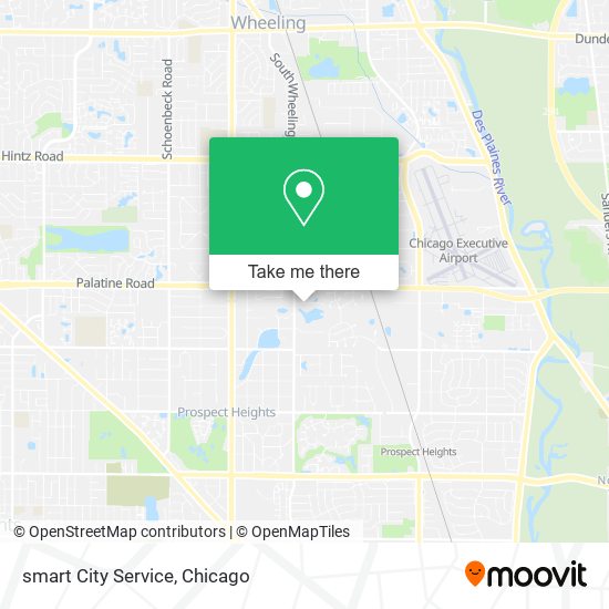 smart City Service map