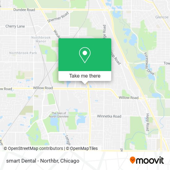 Mapa de smart Dental - Northbr