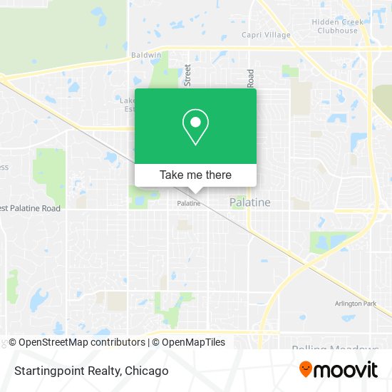 Startingpoint Realty map
