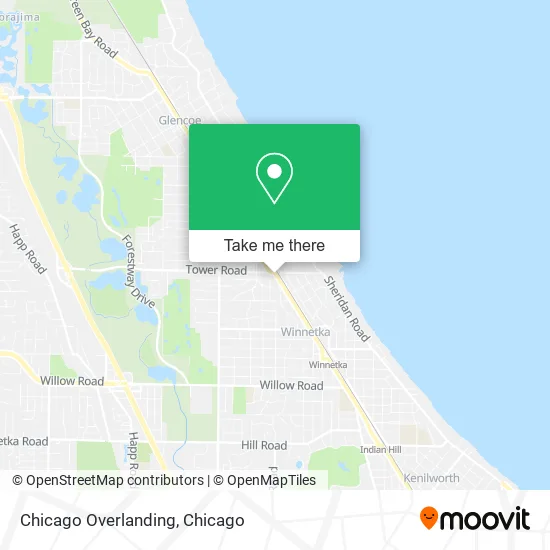 Chicago Overlanding map