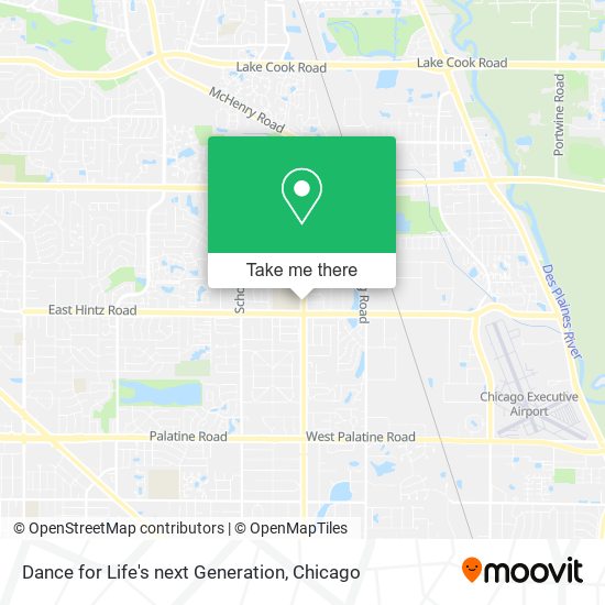 Dance for Life's next Generation map