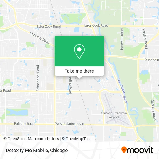 Detoxify Me Mobile map
