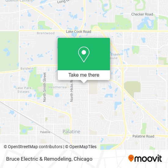 Bruce Electric & Remodeling map