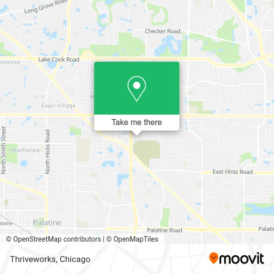 Thriveworks map